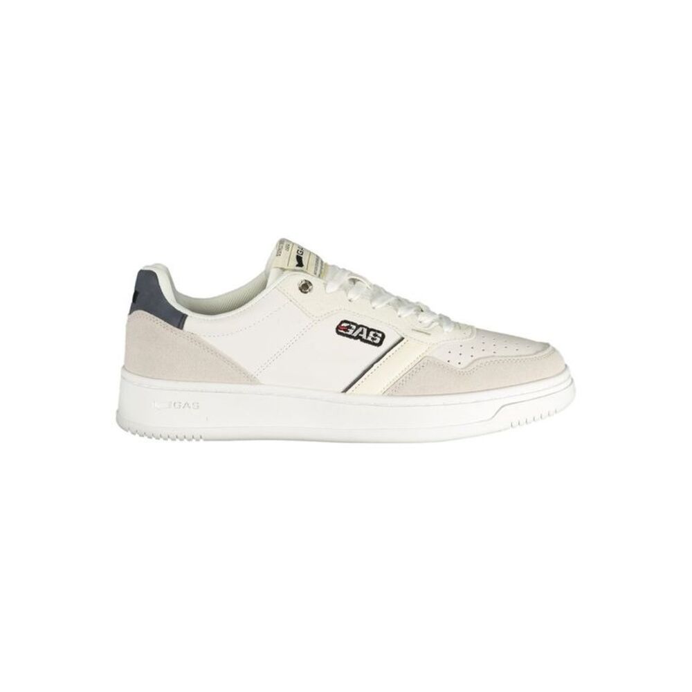 Gas White Polyester Men Men's Sneaker